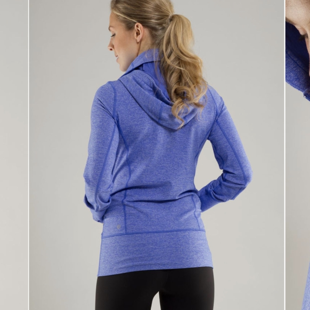 Lululemon Stride Jacket Heathered Rocksteady